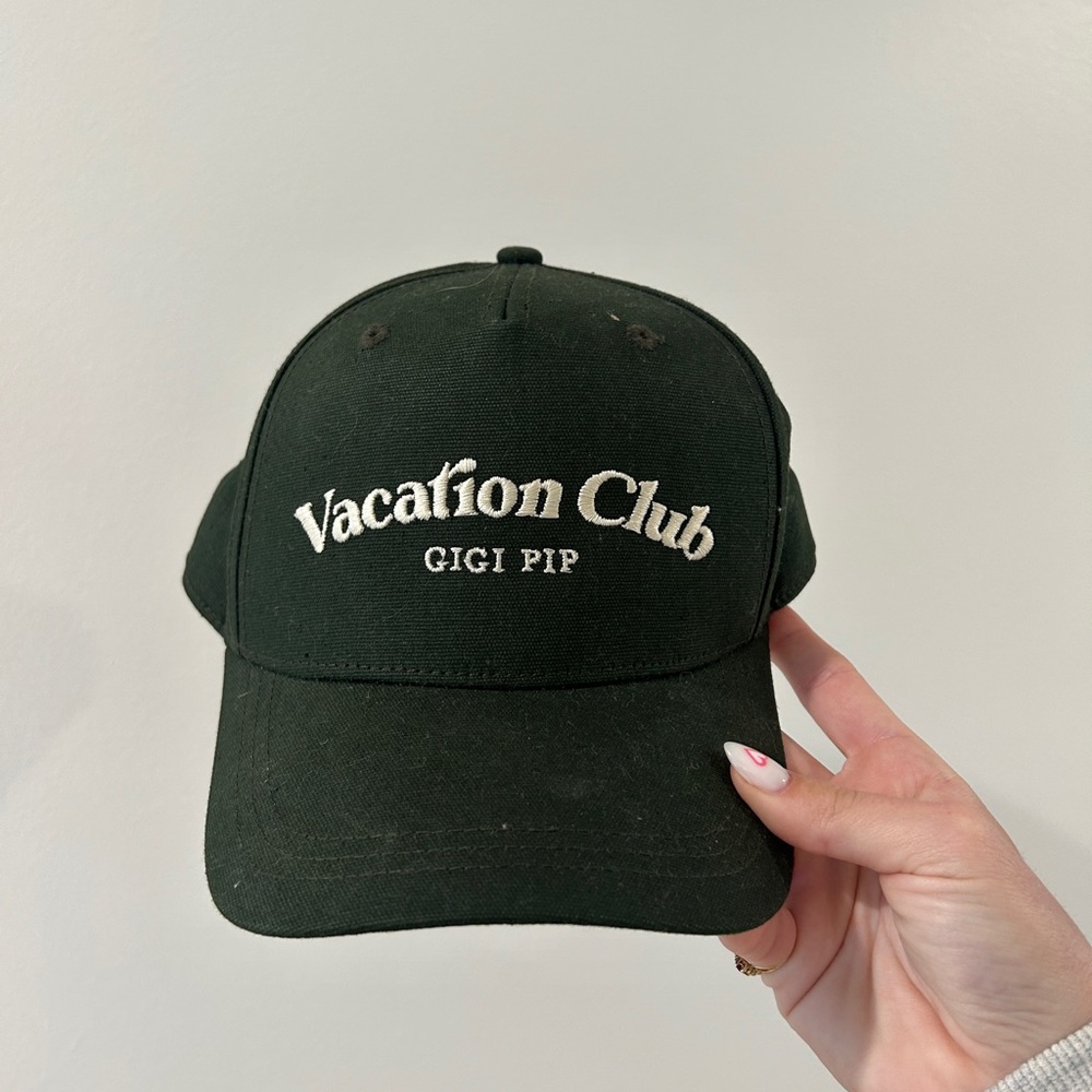 COPY - Gigi Pip Green Vacation Club Cap